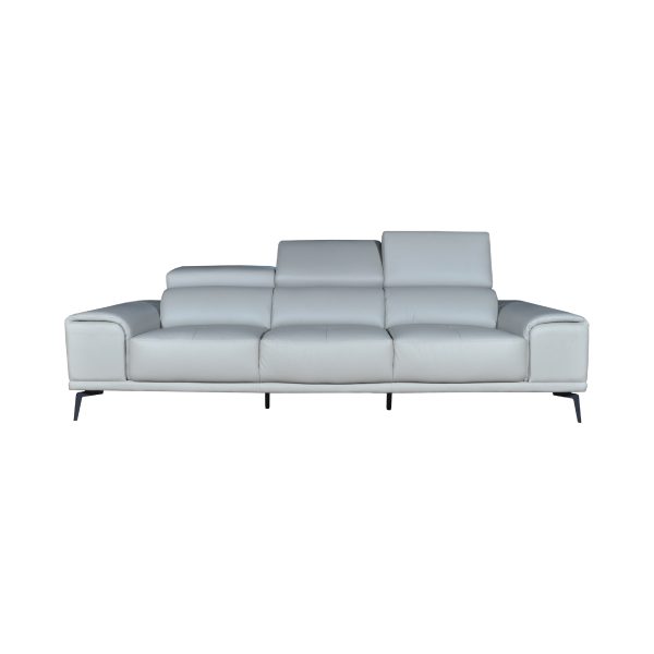 ENZO 3 Seater Leather Sofa