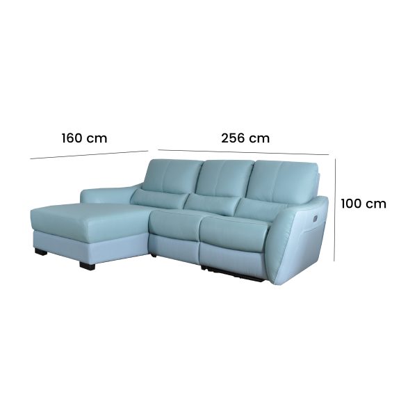 LUNA 3 Seater L Shape Sofa - Image 8